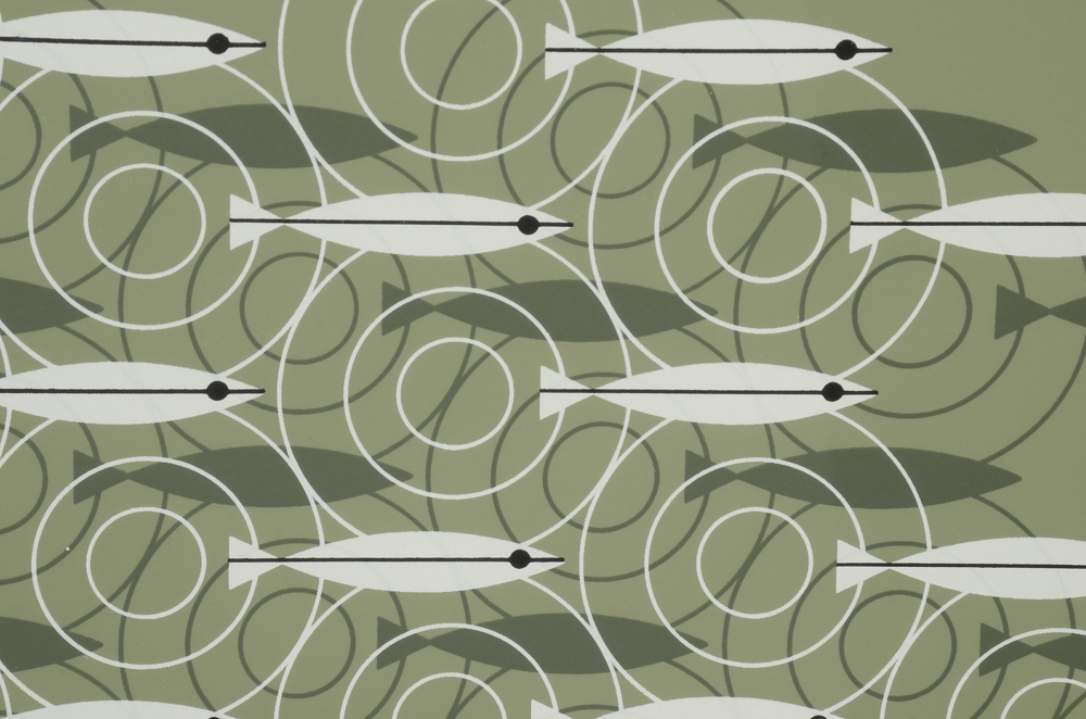 Charley Harper Signed Limited Edition 1977 Serigraph "Skipping School"