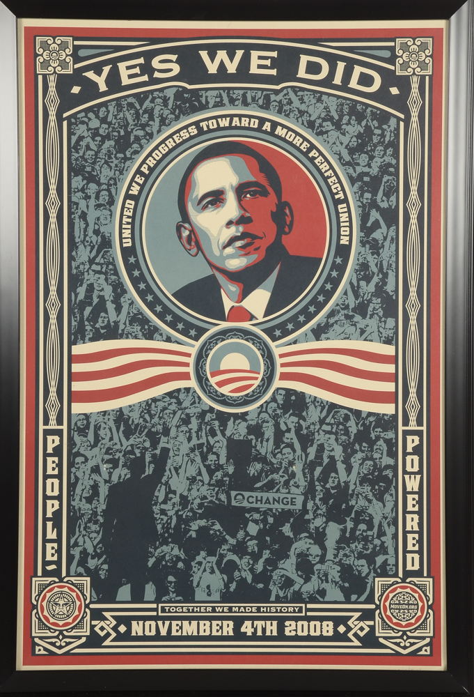 Shepard Fairey Limited Edition Offset Lithograph Poster