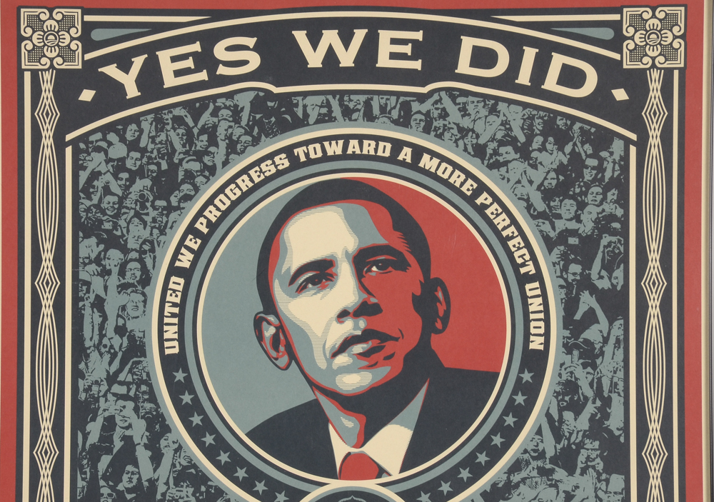 Shepard Fairey Limited Edition Offset Lithograph Poster