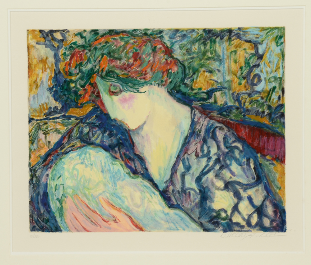 Barbara A. Wood Signed Limited Edition Seriolithograph