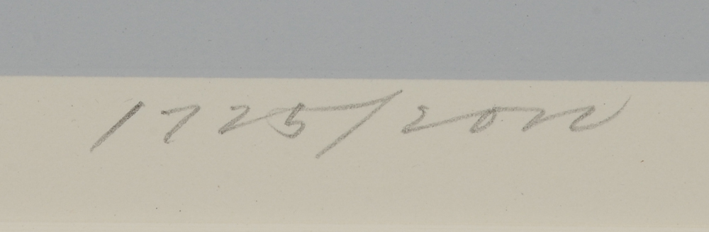 Charley Harper Limited Edition Serigraph "Whitecoat"