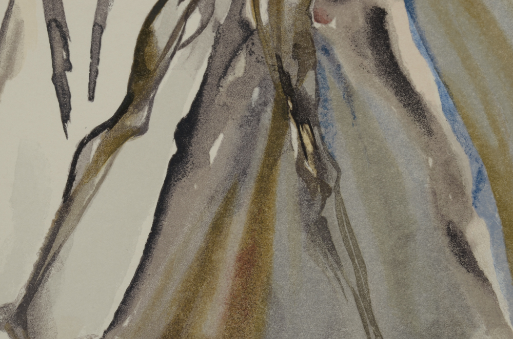 Salvador Dalí Limited Edition Lithograph "Purgatory Canto 3"