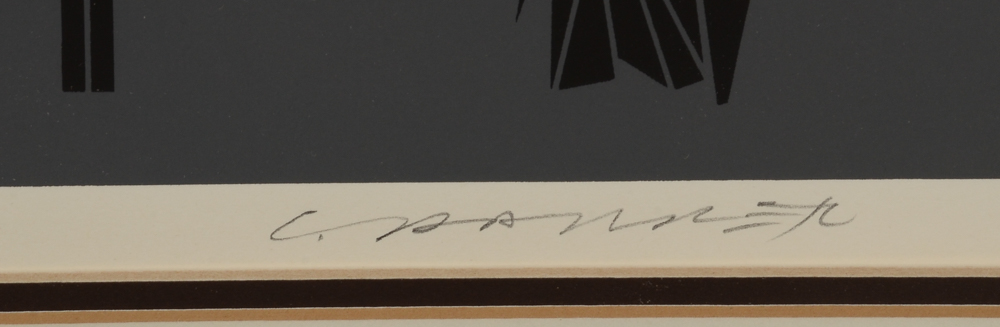 Charley Harper Limited Edition Serigraph "Buzz Off, You Turkey"