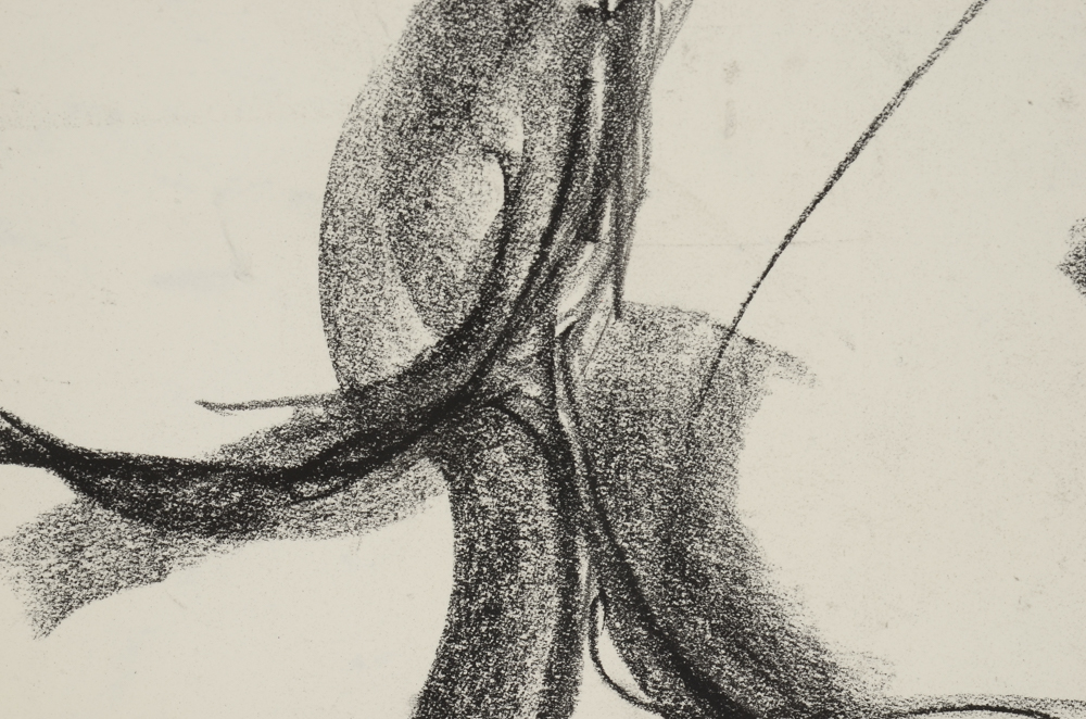 Robbie Kemper Original Charcoal Drawing "Nude 130"