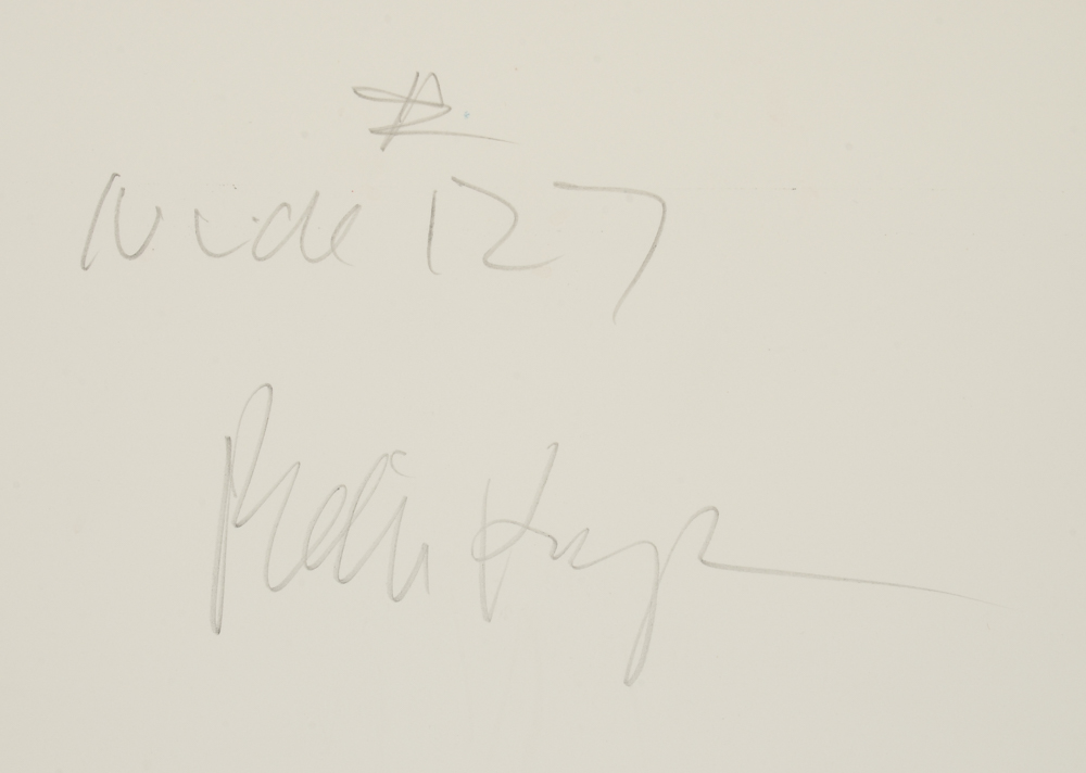 Robbie Kemper Original Charcoal Drawing "Nude 127"