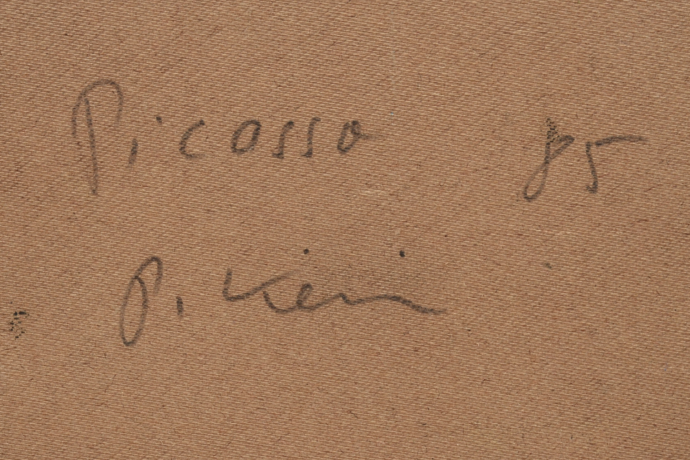 Peter Robert Keil Original Oil Painting on Board "Picasso"