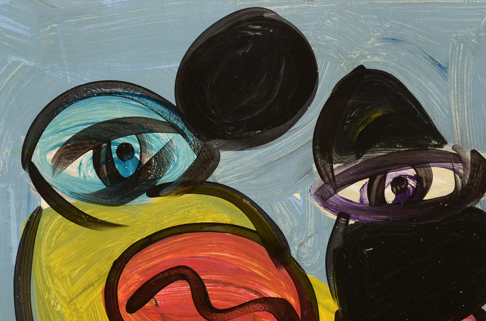 Peter Robert Keil Original Oil Painting on Board "Picasso"