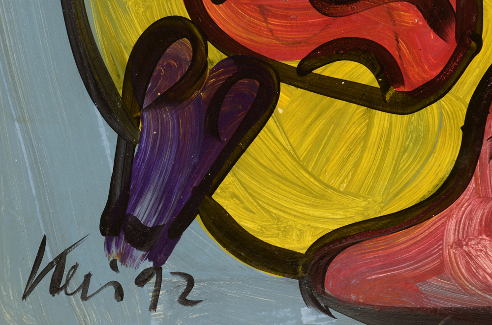 Peter Robert Keil Original Oil Painting on Board "Picasso"