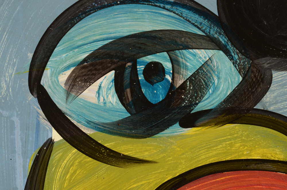 Peter Robert Keil Original Oil Painting on Board "Picasso"