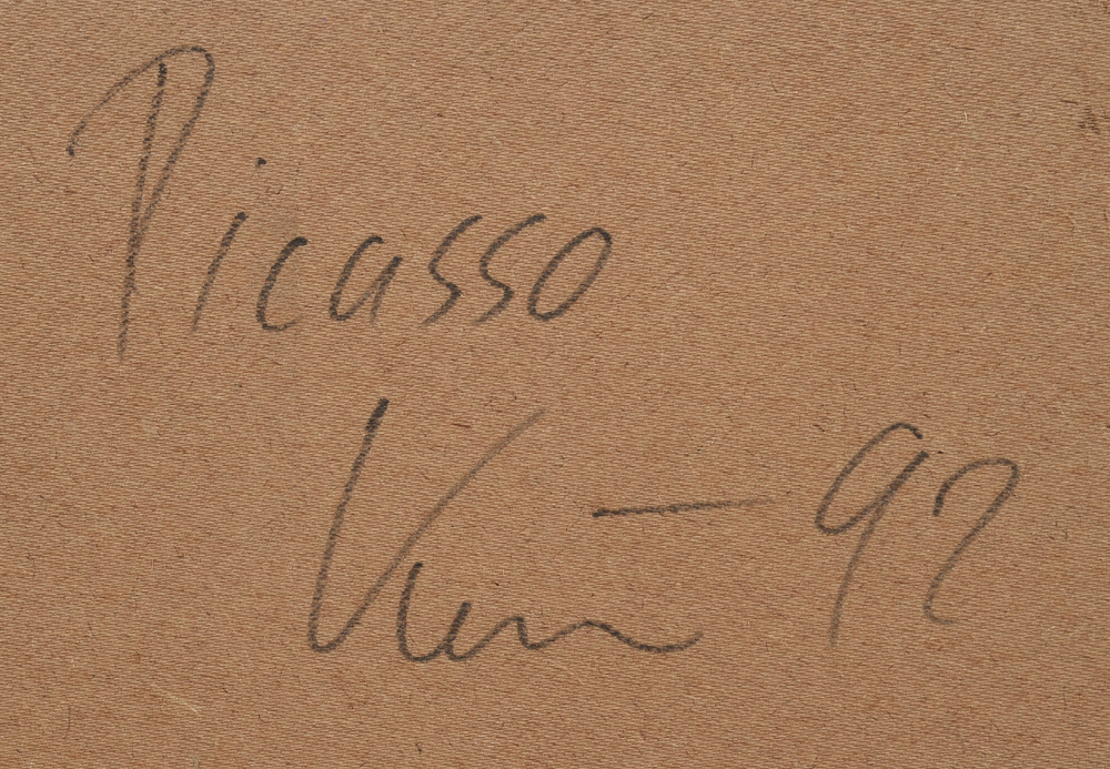 Peter Robert Keil Original Oil Painting on Board "Picasso"