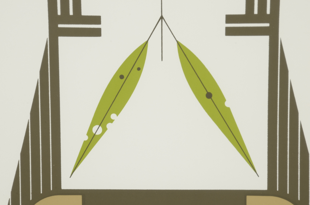 Charley Harper Limited Edition Serigraph "Down Under Down Under"