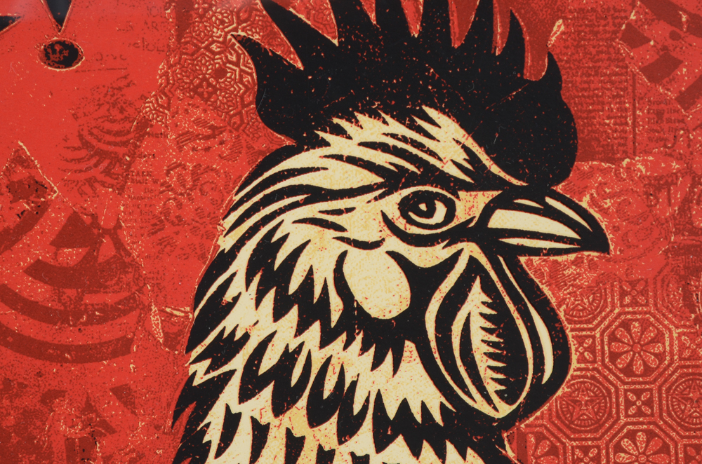 Shepard Fairey Signed Artist's Proof Serigraph "Jesus' Chariot"