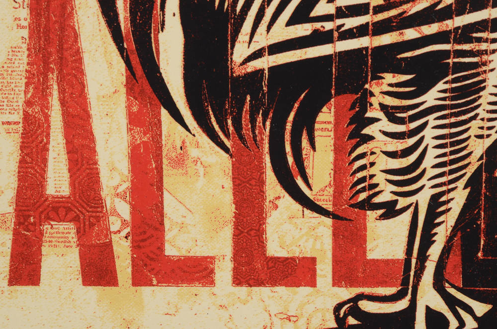 Shepard Fairey Signed Artist's Proof Serigraph "Jesus' Chariot"