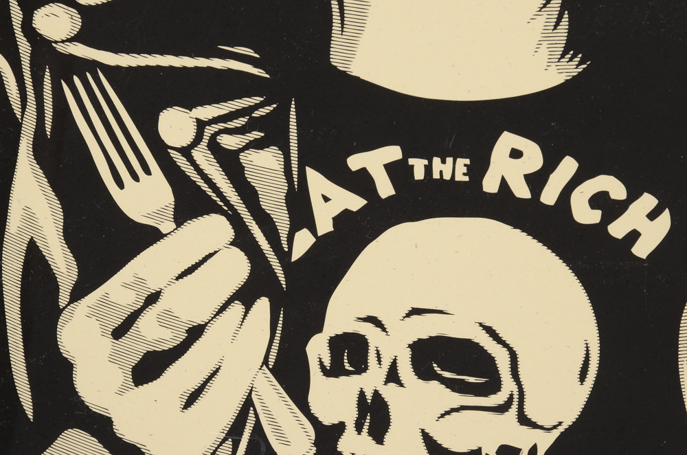 Shepard Fairey Signed Limited Edition Serigraph "Read Between the Lines"