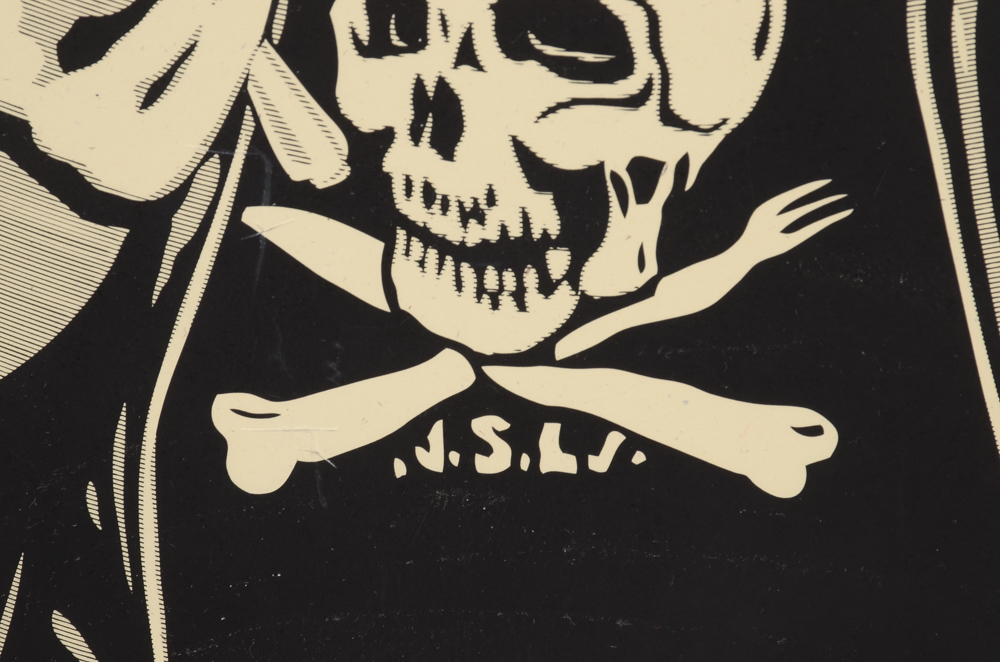 Shepard Fairey Signed Limited Edition Serigraph "Read Between the Lines"