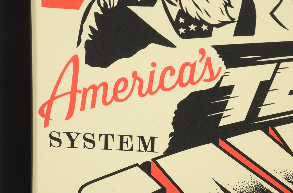 Shepard Fairey Signed Limited Edition Serigraph "America’s Savings"