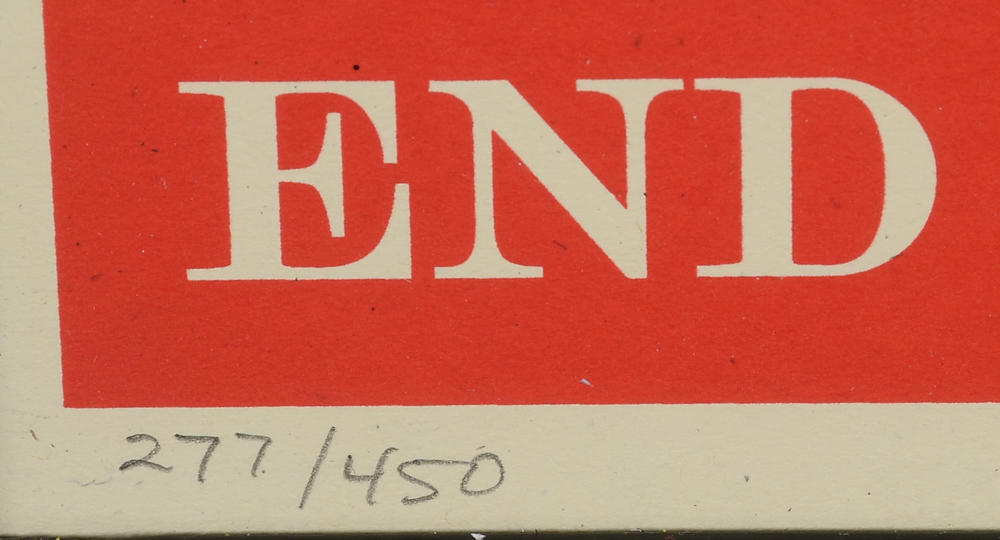 Shepard Fairey Signed Limited Edition Serigraph "America’s Savings"