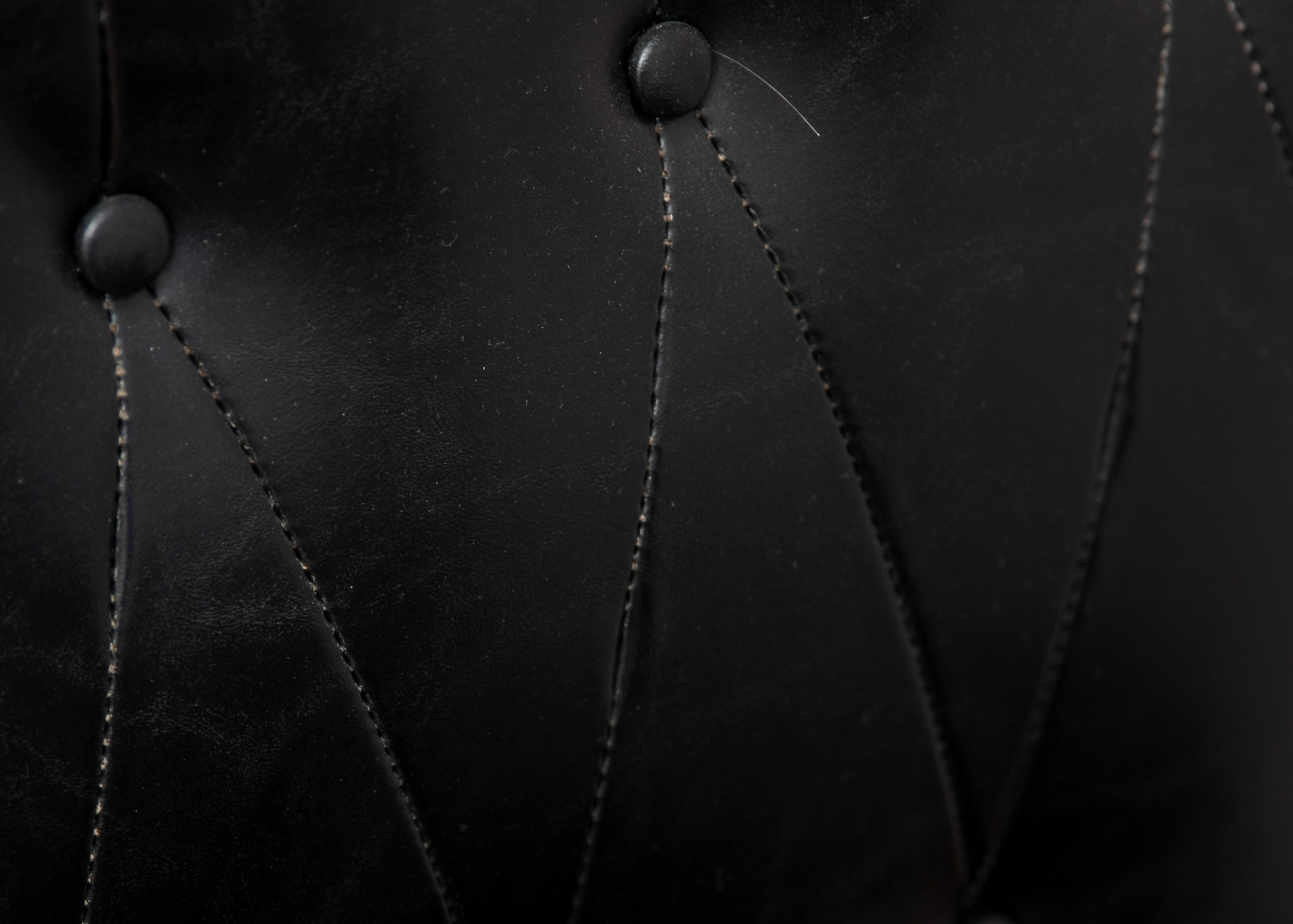 Vintage Art Deco Inspired High Back Tufted Arm Chair