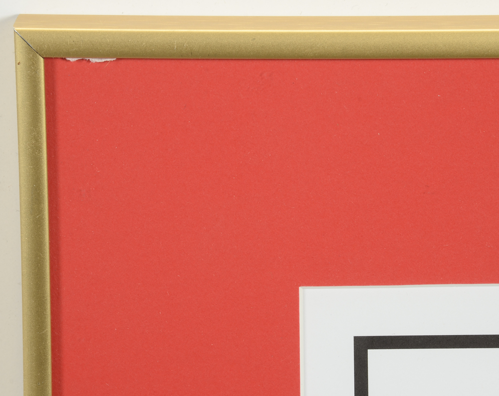 Charley Harper Open Edition Lithograph "Charley's Cardinal"