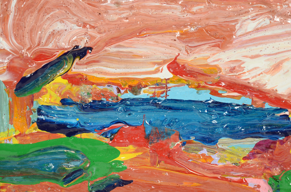 Paul Chidlaw Original Oil Painting on Canvas Board "Sea Breeze"