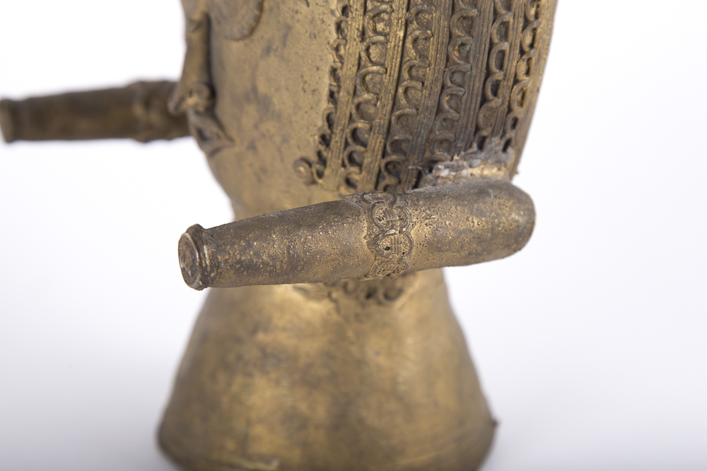 Indian SunMask Sculptured Metal Topper/Cover