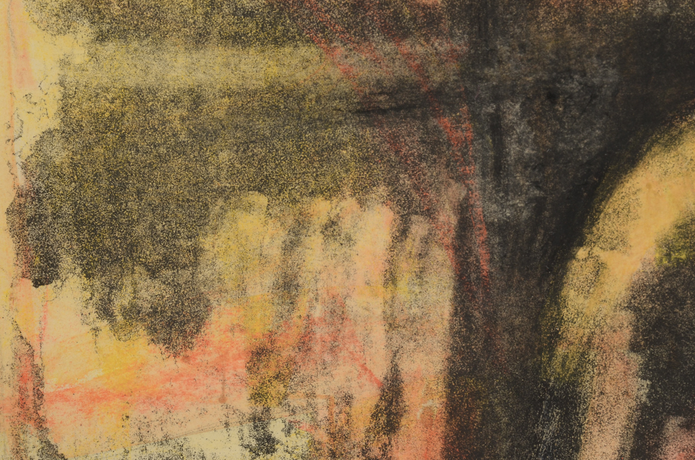 Abstract Stone Lithograph