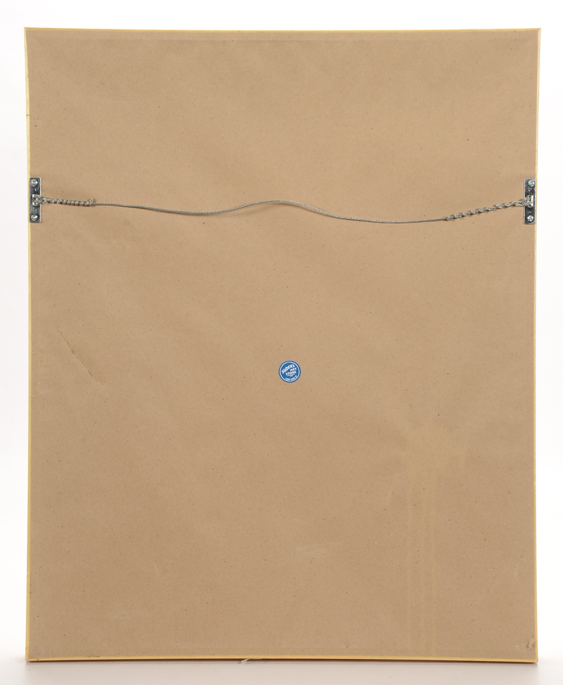 Abstract Stone Lithograph