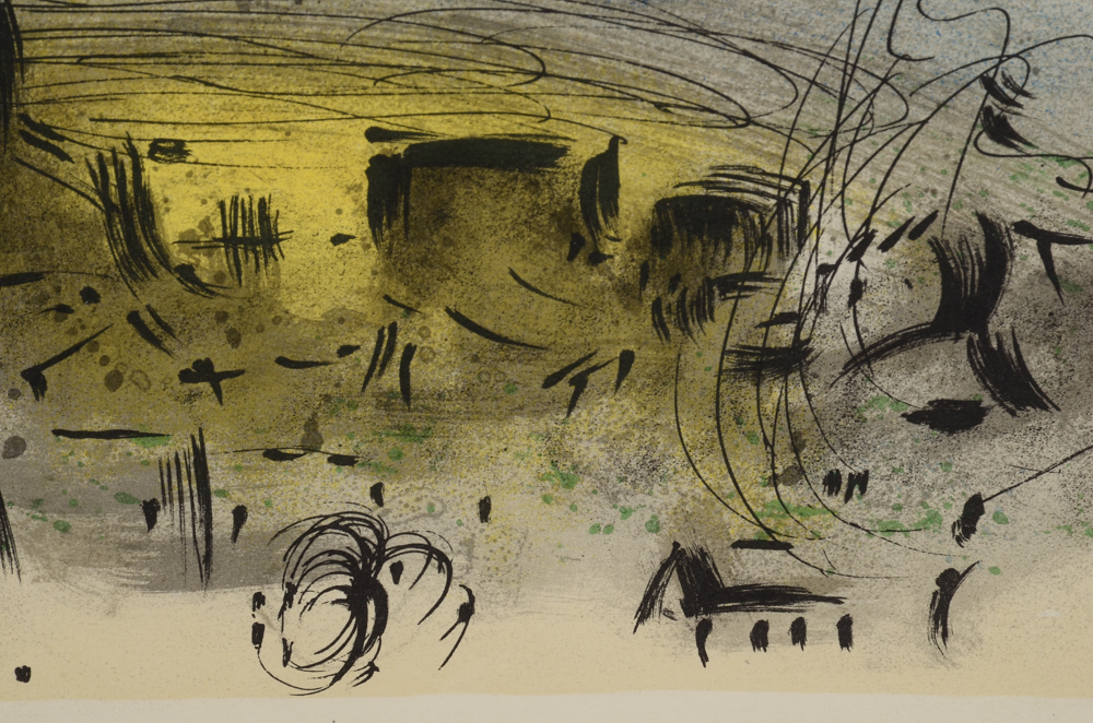 Marc Chagall Signed Hand-Pulled Lithograph Exhibition Poster