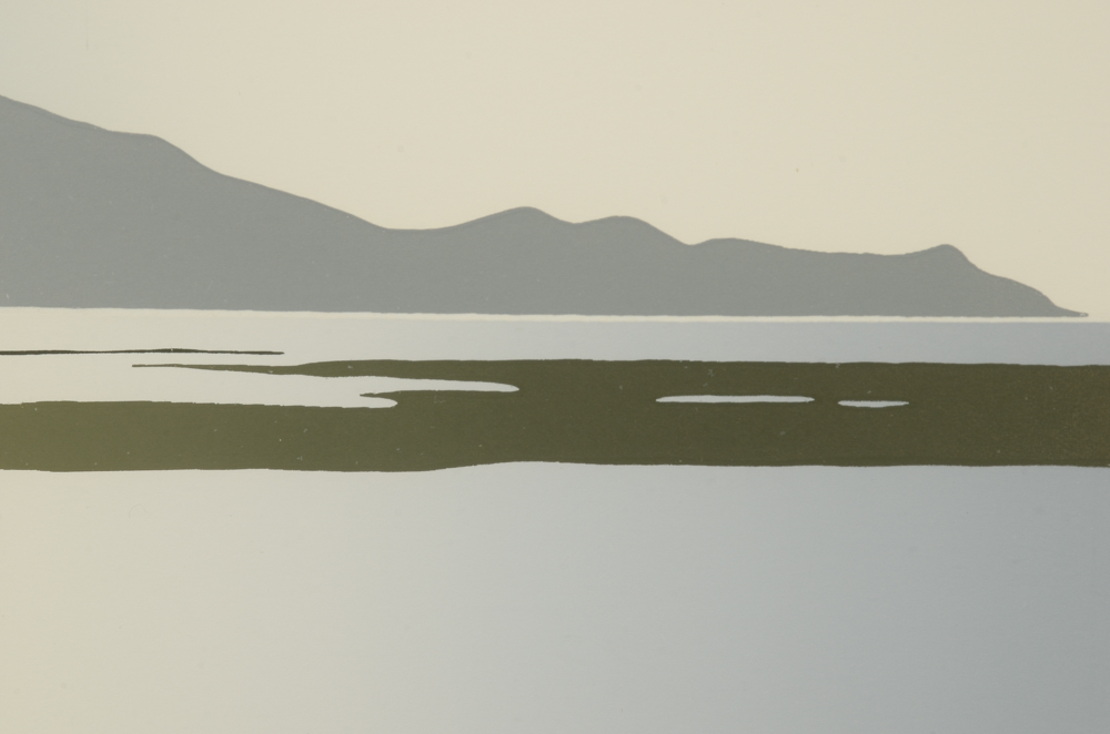 Malcolm Warr Signed Limited Edition Serigraph "River Mouth, Waikanae"