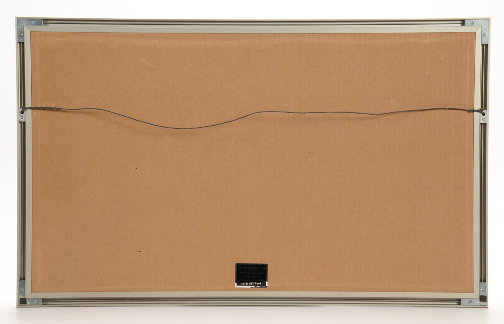 Malcolm Warr Signed Limited Edition Serigraph "River Mouth, Waikanae"