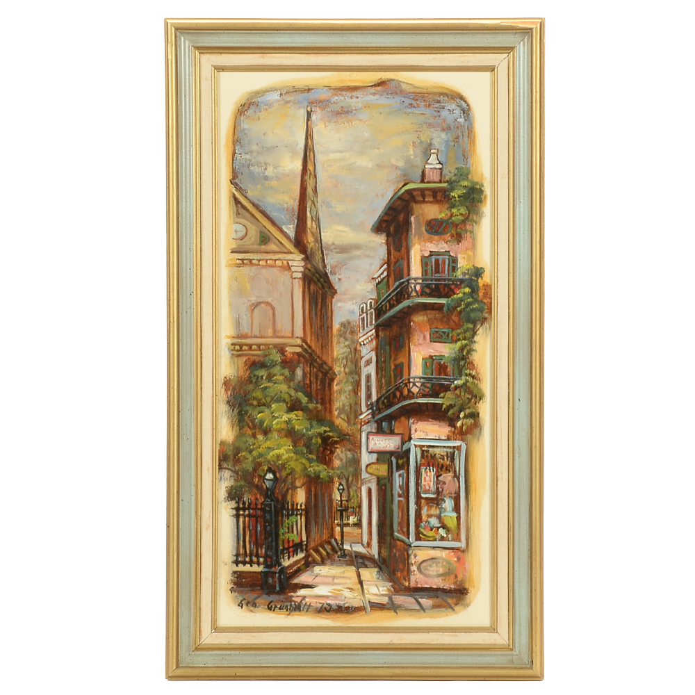George Grünblatt Original Oil on Board