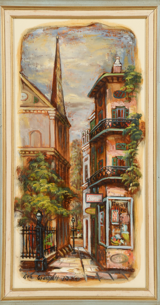 George Grünblatt Original Oil on Board