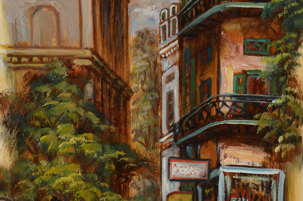 George Grünblatt Original Oil on Board