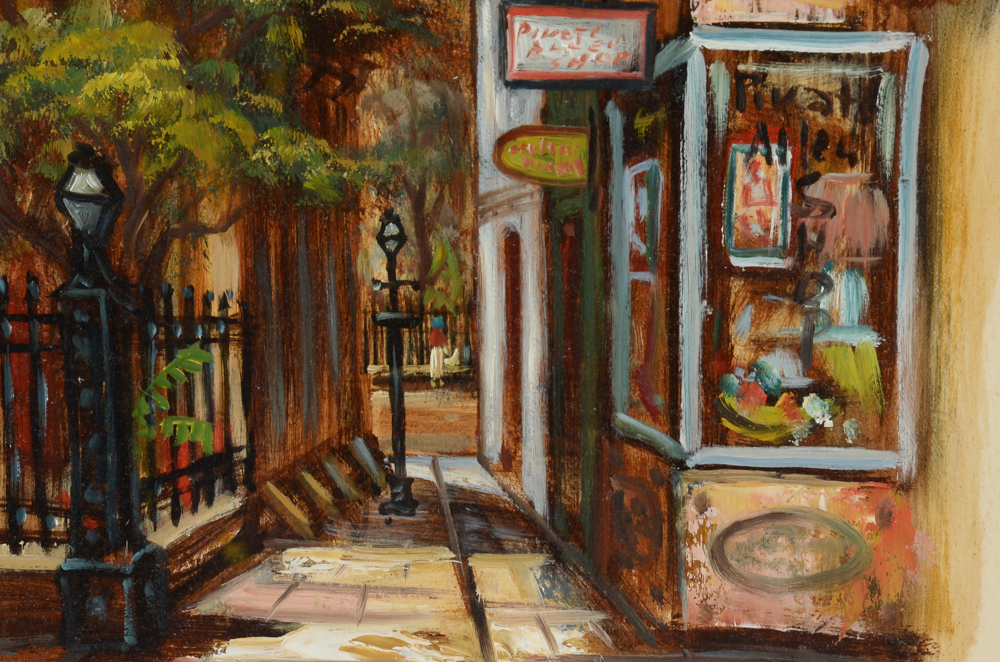 George Grünblatt Original Oil on Board