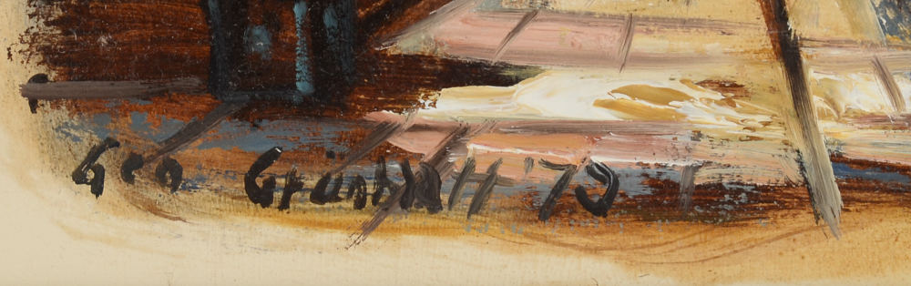 George Grünblatt Original Oil on Board