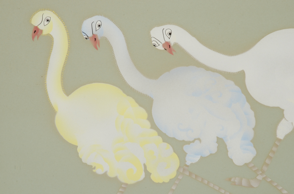 Evelyn Marx Original Gouache Painting