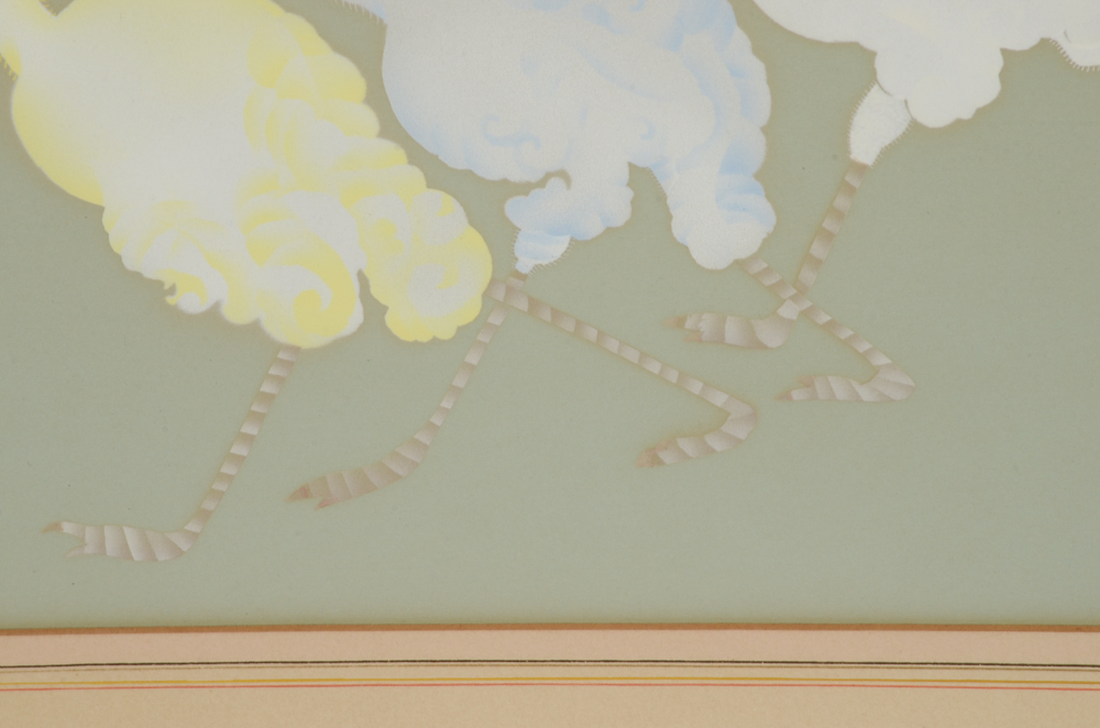 Evelyn Marx Original Gouache Painting