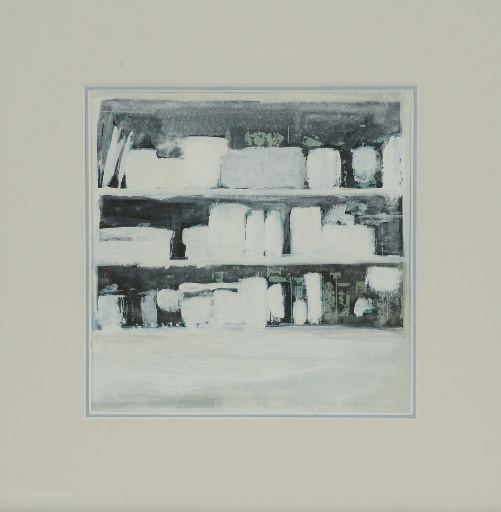 Original Abstract Mixed Media Print