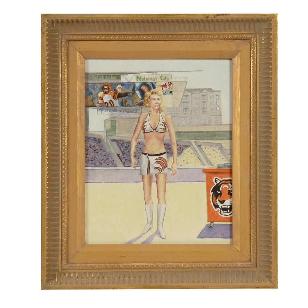 Tom Lohre Original Oil Painting on Panel "Bengal"