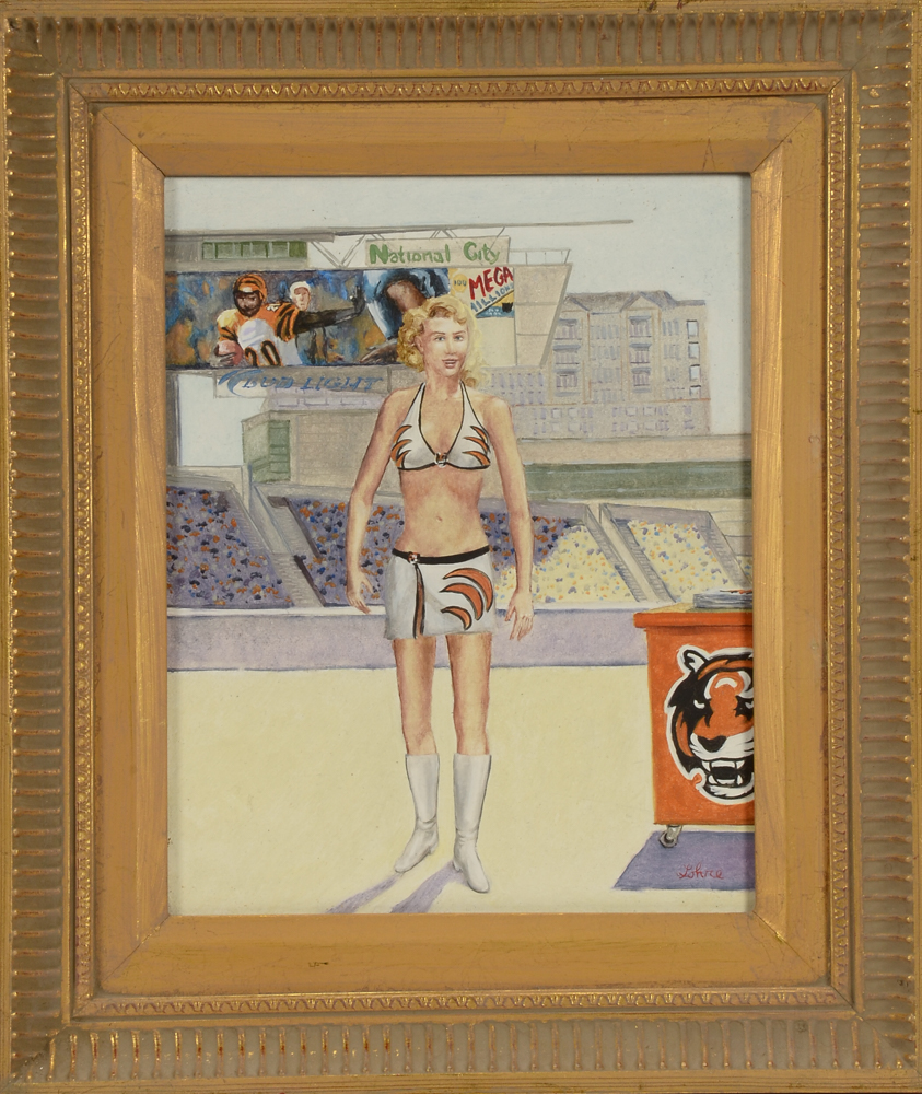 Tom Lohre Original Oil Painting on Panel "Bengal"