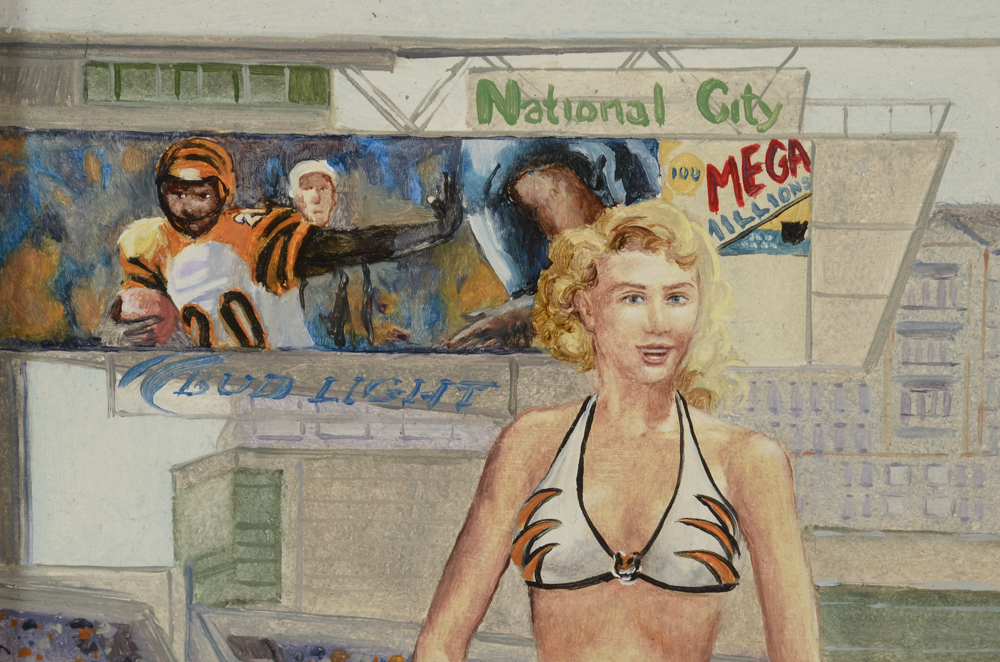 Tom Lohre Original Oil Painting on Panel "Bengal"