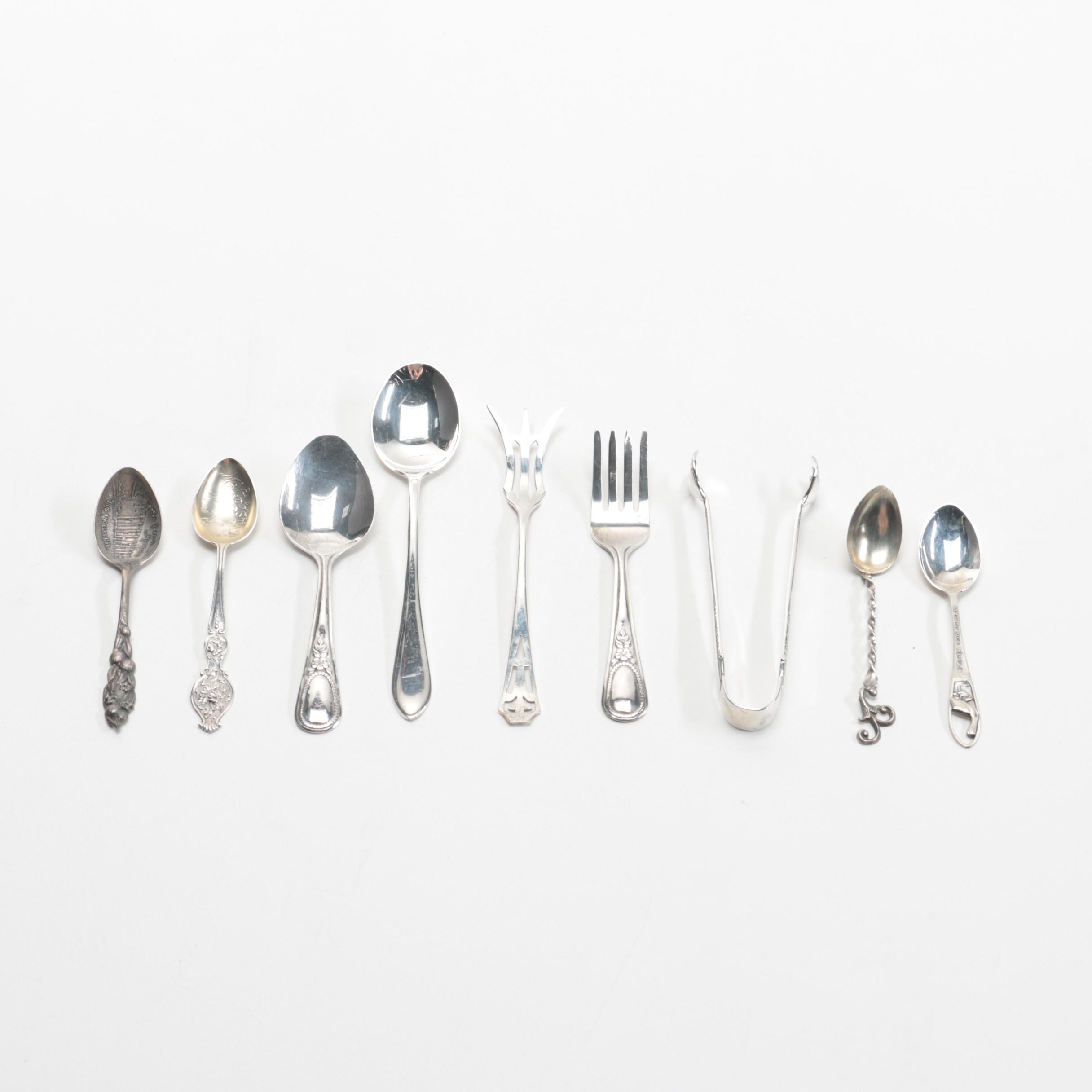 Sterling Silver Utensils Featuring Frank M. Whiting