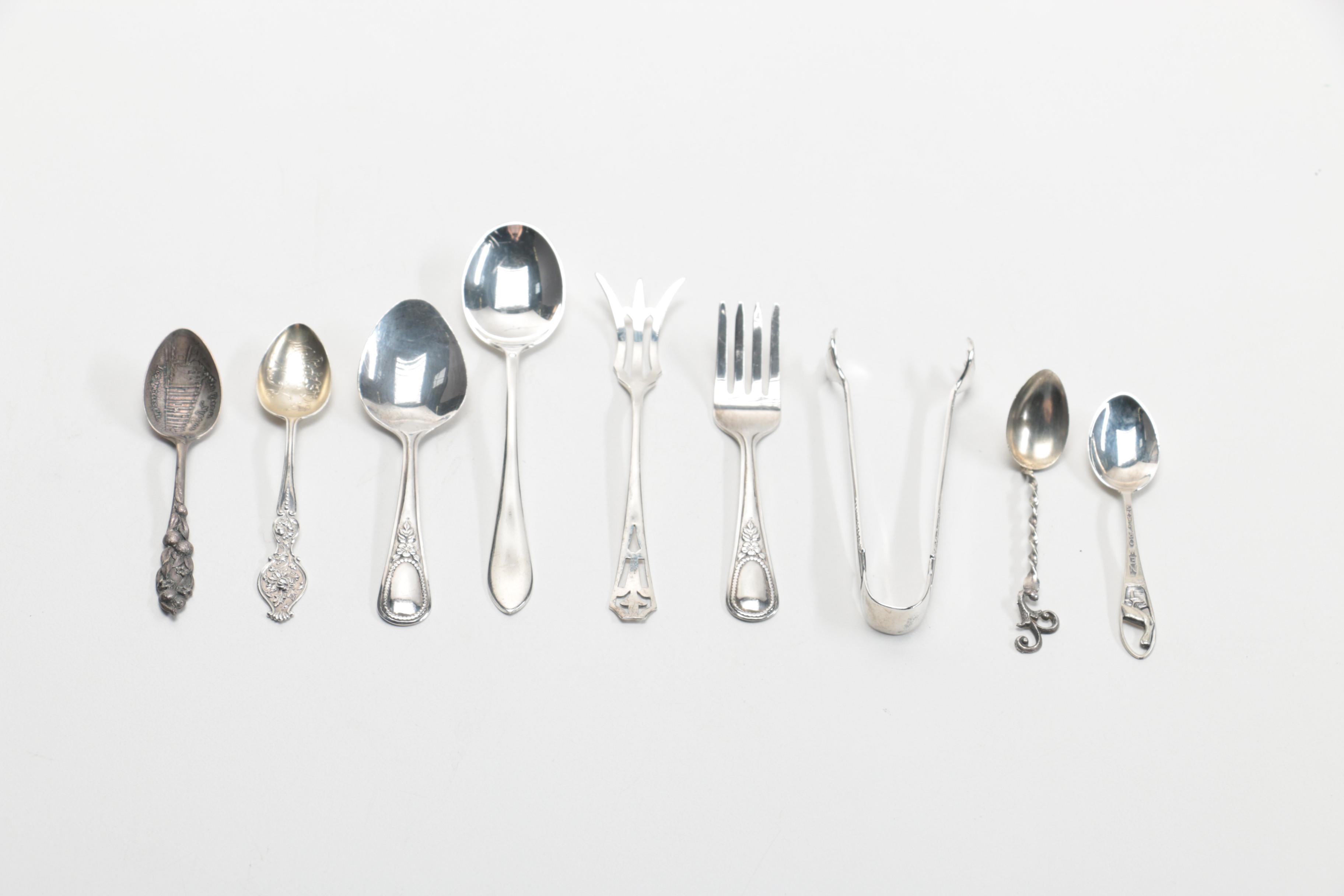 Sterling Silver Utensils Featuring Frank M. Whiting