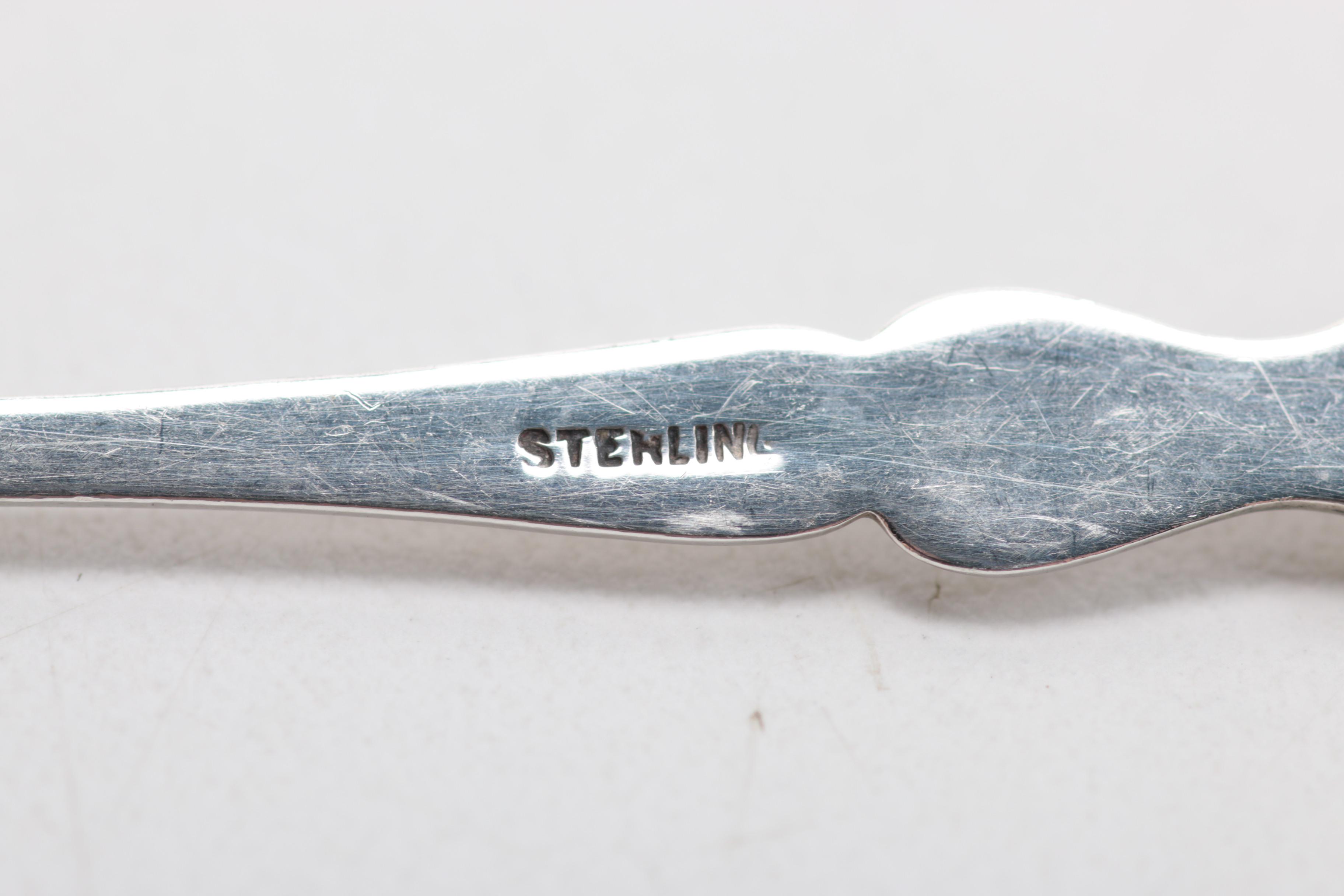 Sterling Silver Utensils Featuring Frank M. Whiting
