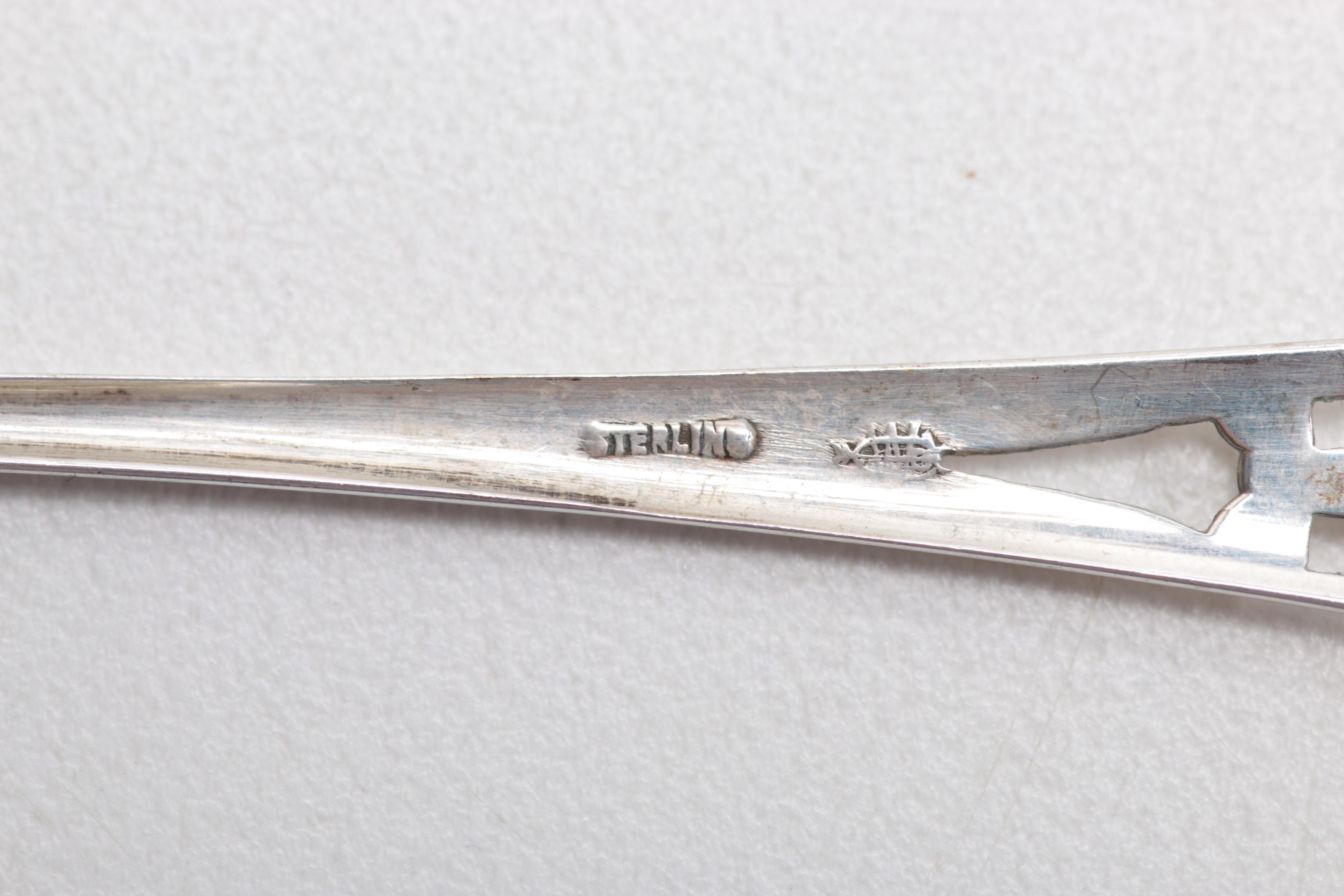 Sterling Silver Utensils Featuring Frank M. Whiting