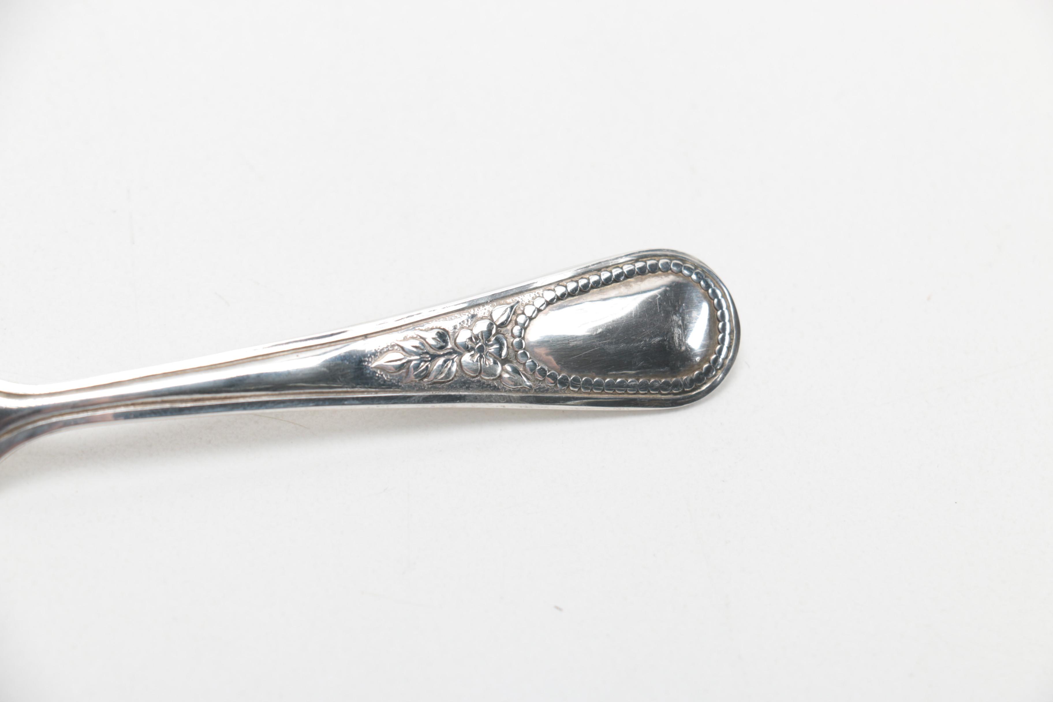 Sterling Silver Utensils Featuring Frank M. Whiting