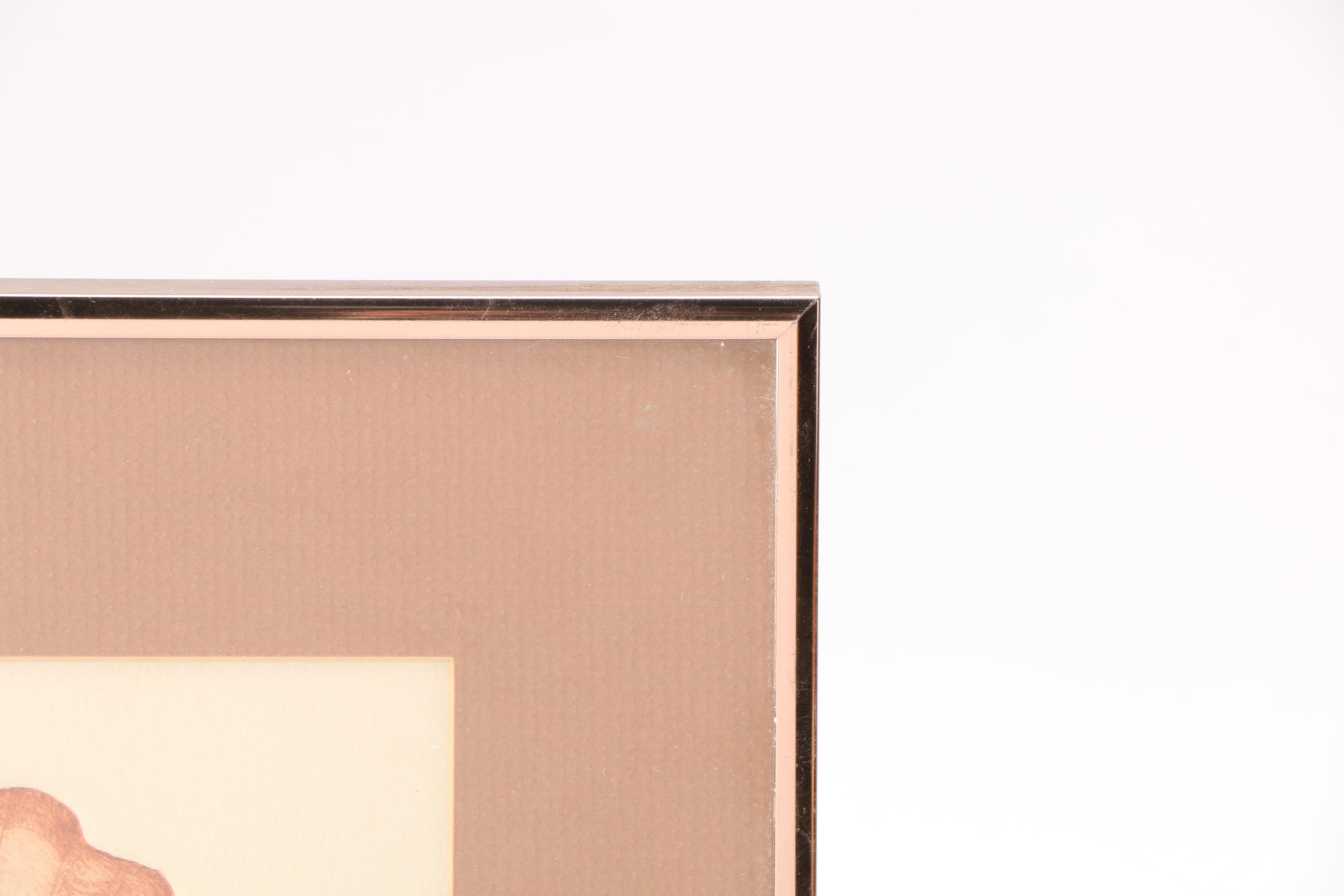 Jackie Holland Limited Edition Etchings "Scallop" and "Sand Dollar"