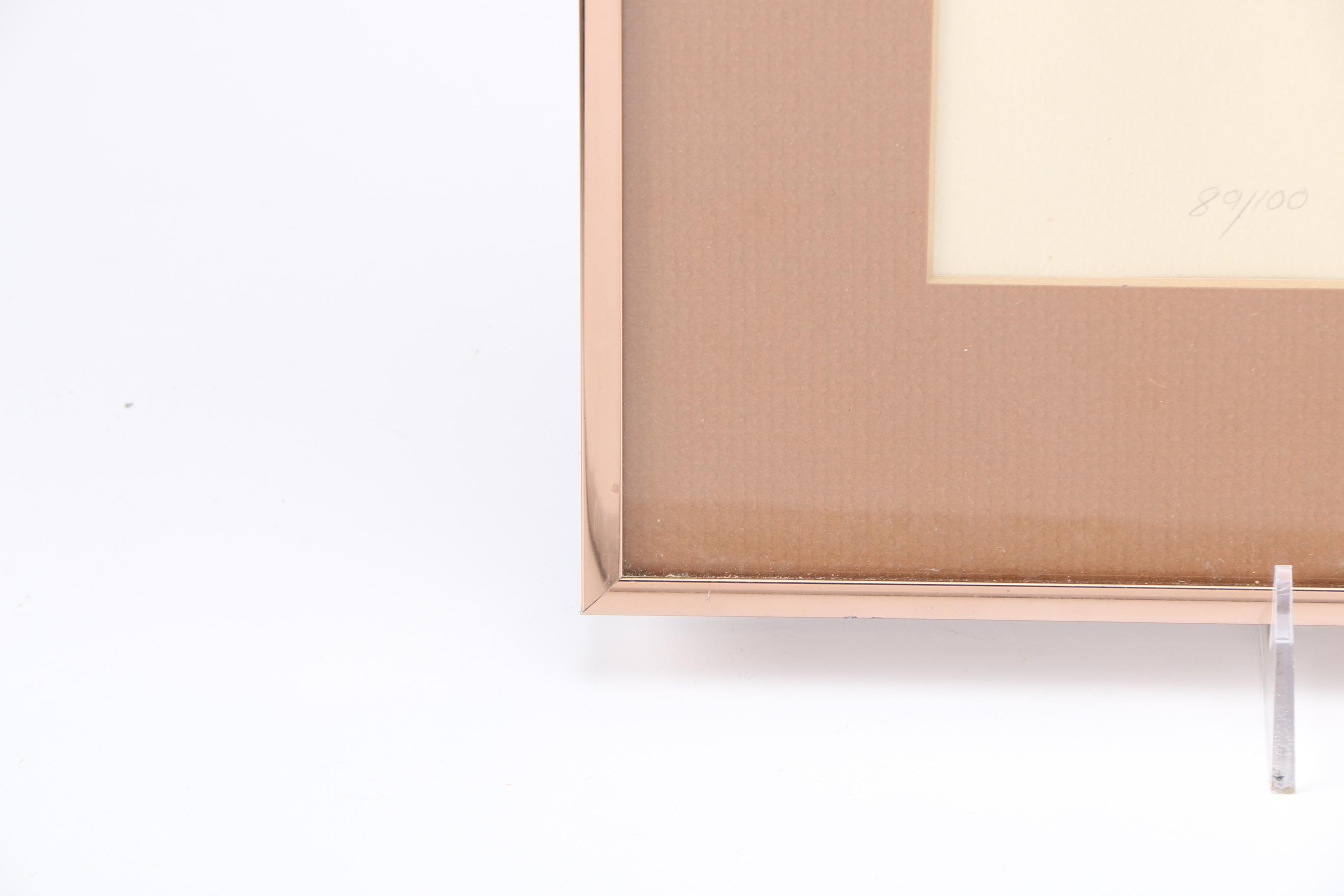 Jackie Holland Limited Edition Etchings "Scallop" and "Sand Dollar"