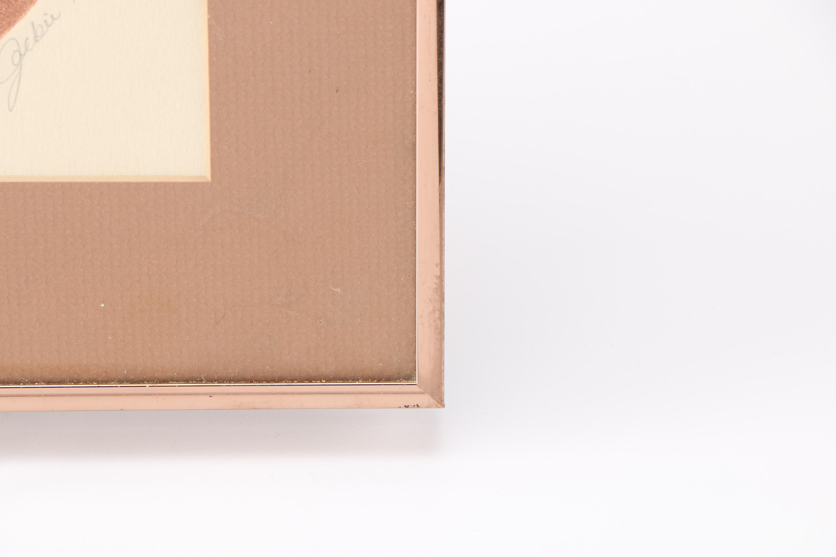 Jackie Holland Limited Edition Etchings "Scallop" and "Sand Dollar"