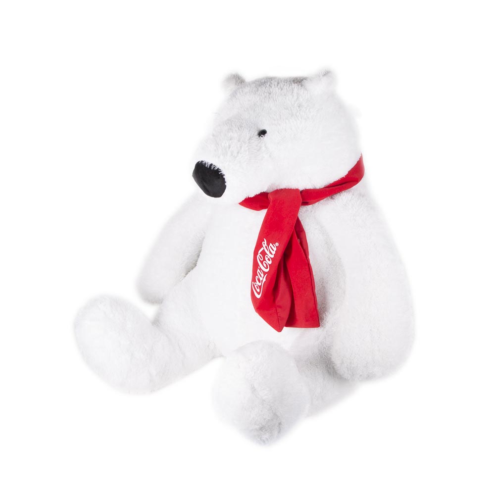 Large Plush Coca-Cola Bear